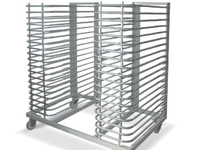 Storage Cart - Gold