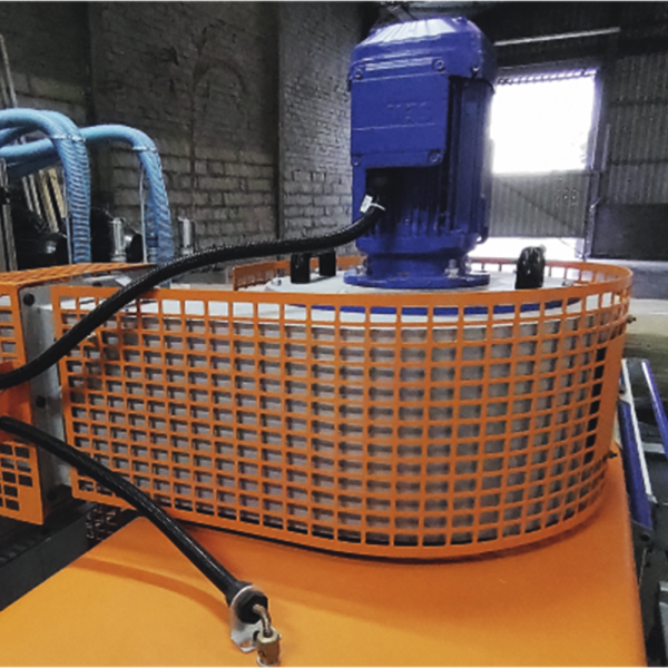 Pre-drying tunnel with fins - Silver